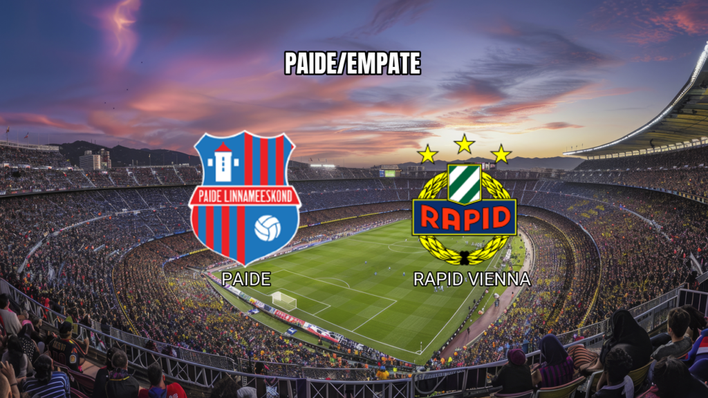 Palpite Paide x Rapid Vienna na Conference League – 06/08/2026