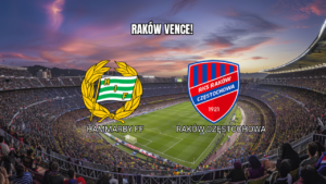 Palpite: Raków x Hammarby – Conference League 13/08/2026