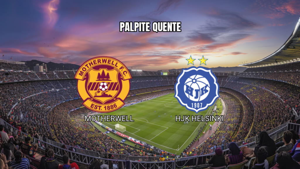 Palpite Motherwell x HJK Helsinki: Dupla Chance? 13/08/2026