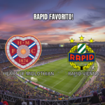 Rapid Vienna favorito contra Hearts? Palpite para 20/08/2026