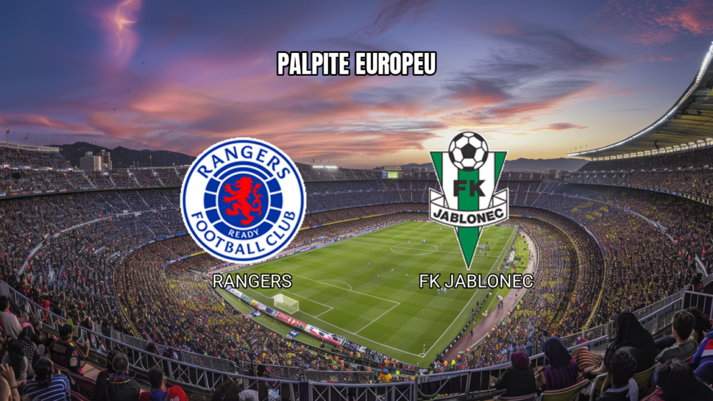 Palpite Rangers x Jablonec na Conference League – 20/08/2026