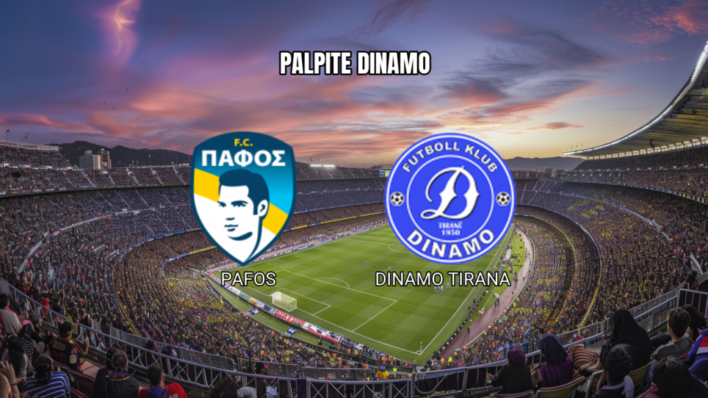 Palpite Pafos x Dinamo Tirana: análise e previsão 27/08/2026