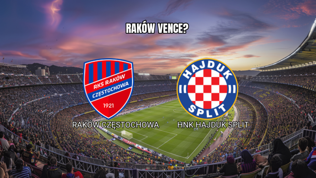 Palpite Raków x Hajduk Split: Quem avança? 27/08/2026