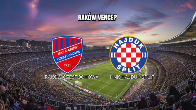 Palpite Raków x Hajduk Split: Quem avança? 27/08/2026