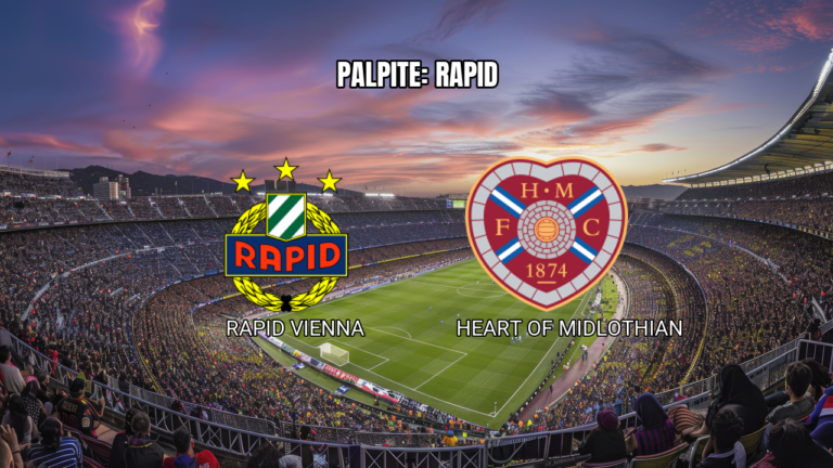 Palpite Rapid Vienna x Hearts: Análise e Prognóstico 26/08/2026