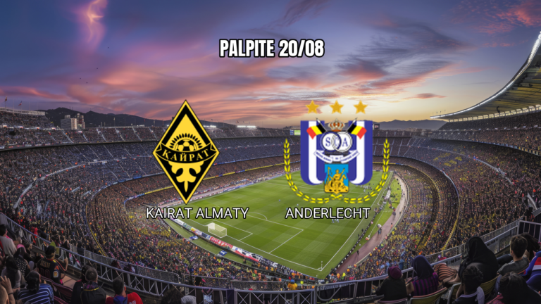 Palpite Kairat x Anderlecht: Europa League 20/08/2026