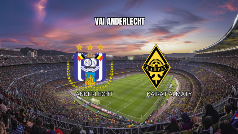 Palpite Anderlecht x Kairat Almaty na Europa League 27/08/2026