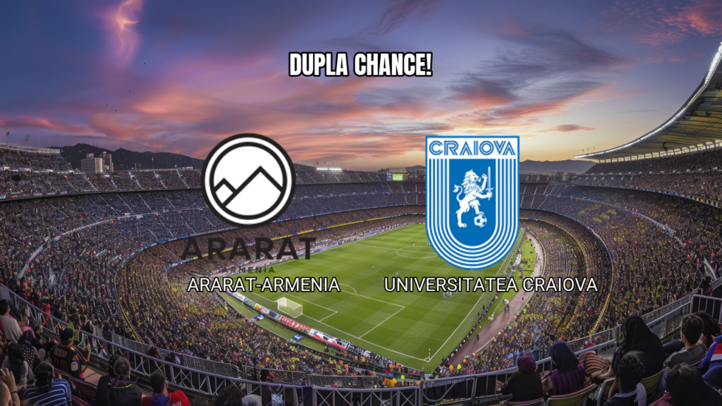 Palpite Ararat-Armenia x Universitatea Craiova - 27/08/2026