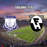 Palpite Apollon Limassol W x FH W - UEFA Europa Cup 26/08/2026