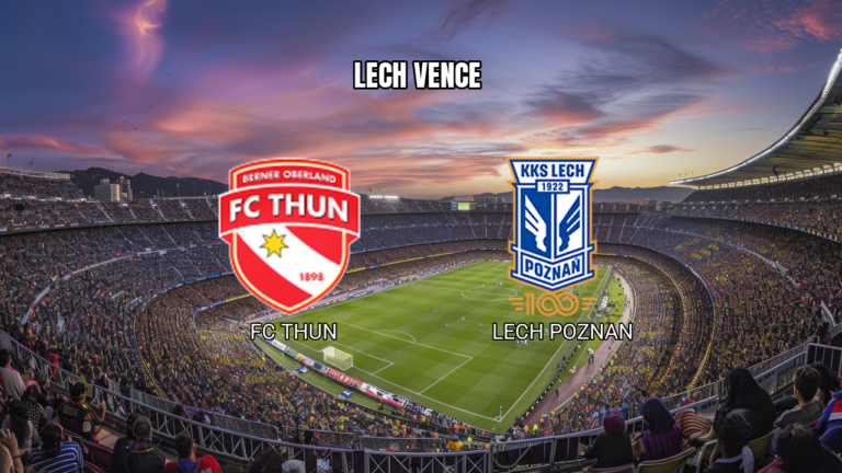 Palpite: Lech Poznan vence o FC Thun novamente 27/08/2026