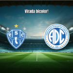 Paysandu vira sobre Confiança e vence por 2 a 1 na Série C