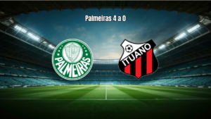 Palmeiras U20 goleia Ituano U20 por 4 a 0 no Paulista