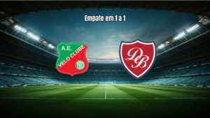 Velo Clube U20 1x1 Desportivo Brasil: empate no Paulista