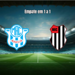 Marília e Bandeirante SP empatam em 1 a 1 na Copa Paulista