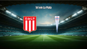 Estudiantes 1x1 U. Catolica: igualdade no jogo de ida