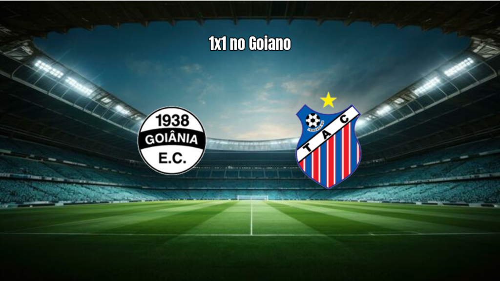 Goiânia 1 x 1 Trindade: Destaques e Análise da Partida