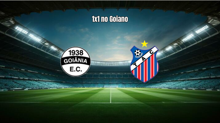 Goiânia 1 x 1 Trindade: Destaques e Análise da Partida