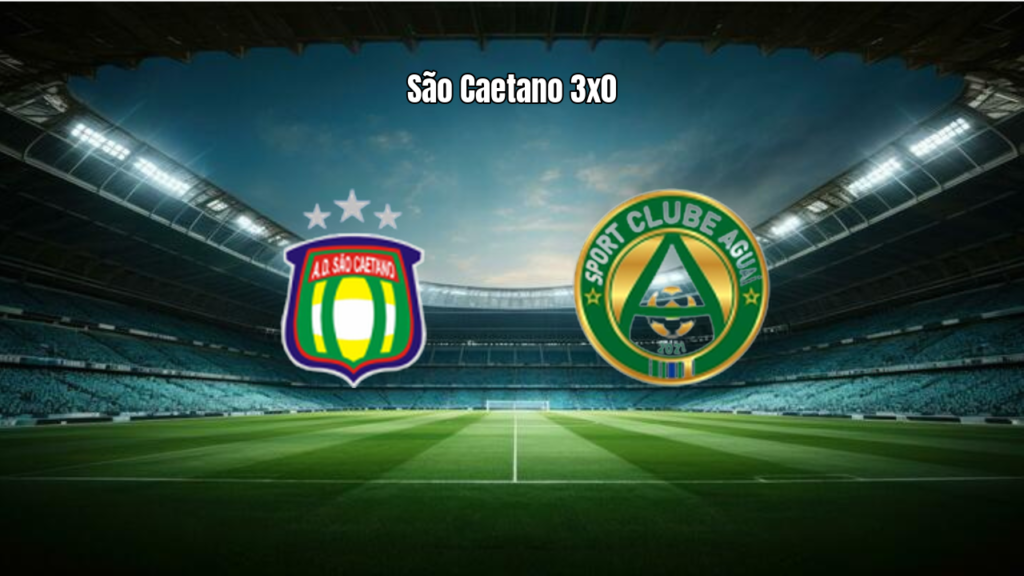 São Caetano U20 vence Aguai U20 por 3 a 0 no Paulista