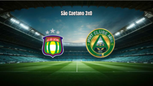 São Caetano U20 vence Aguai U20 por 3 a 0 no Paulista