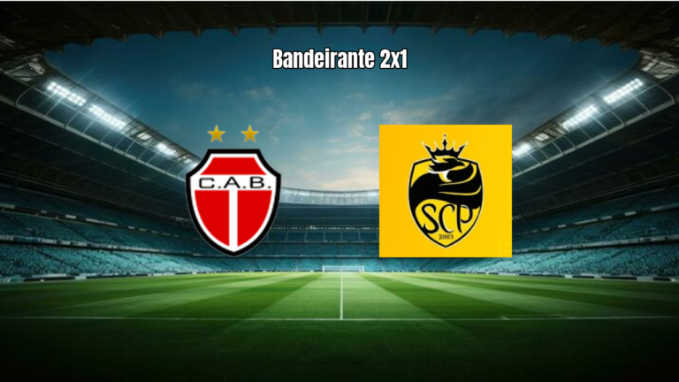 Bandeirante U20 vence Paulinense por 2 a 1 no Paulista