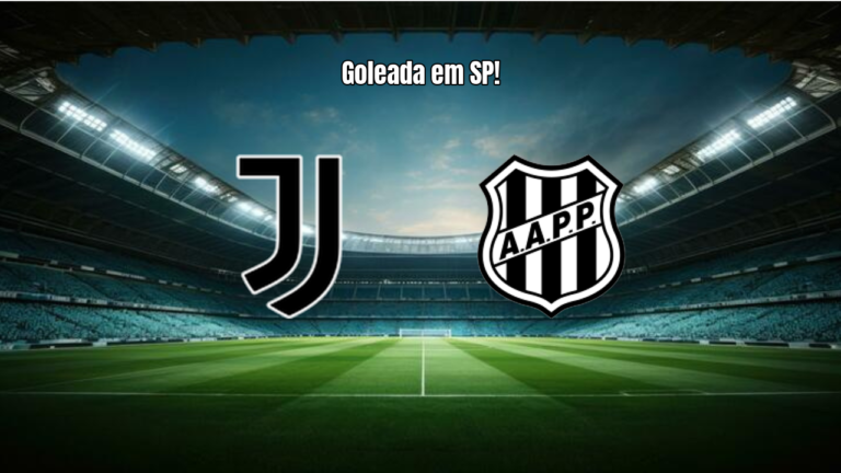 Juventus U20 goleia Ponte Preta U20 por 5 a 0 no Paulista