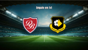Desportivo Brasil U20 e São Bernardo empatam em 1x1