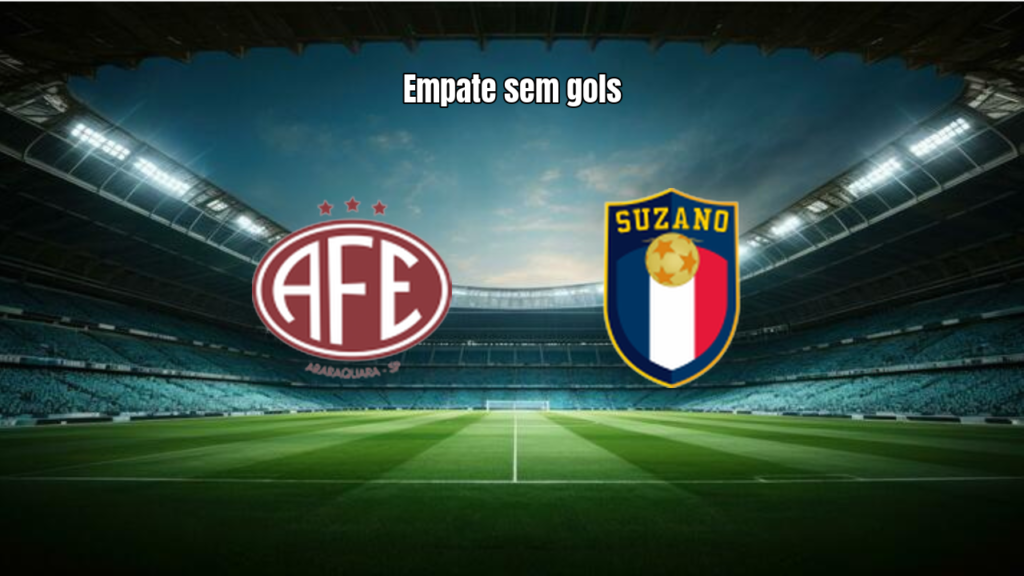 Empate em 0x0 entre Ferroviária U20 e União Suzano U20