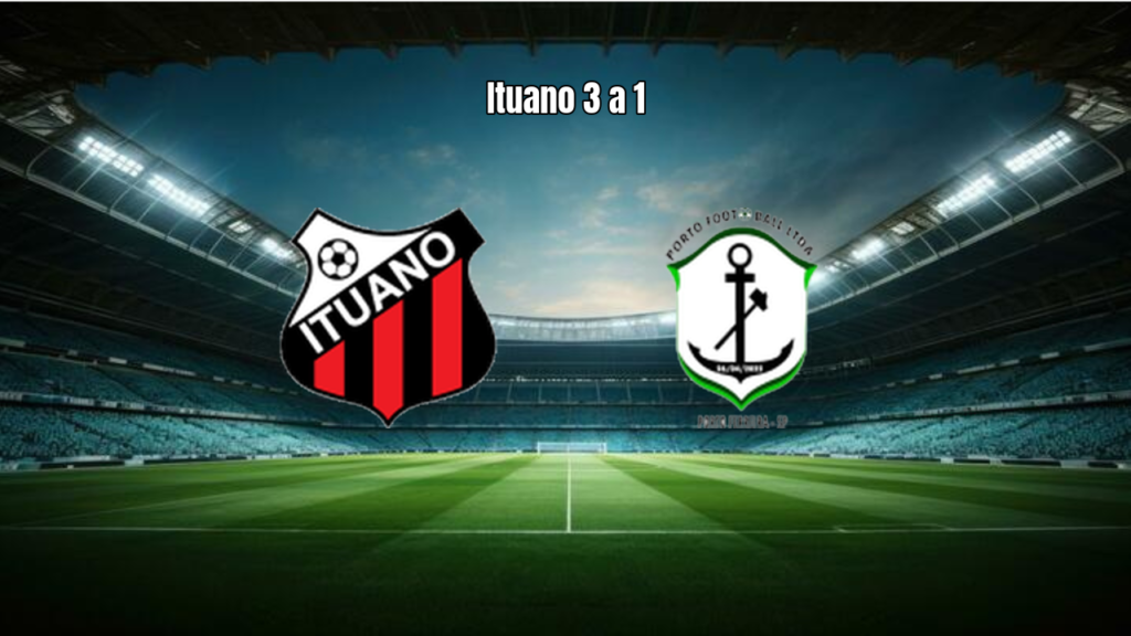 Ituano U20 vence Porto Football U20 por 3 a 1 em jogo quente