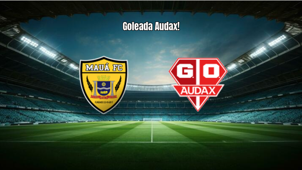 Mauá U20 0x5 Osasco Audax U20: goleada no Paulista Sub-20
