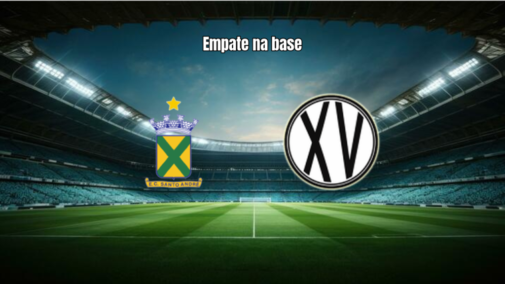 Santo André U20 x XV de Piracicaba: empate e expulsão