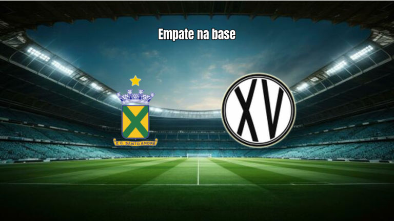 Santo André U20 x XV de Piracicaba: empate e expulsão