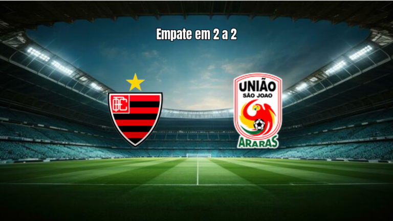 Oeste U20 empata com União São João U20 em jogo movimentado