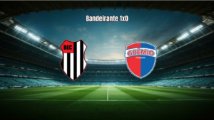Bandeirante SP vence Grêmio Prudente na Copa Paulista