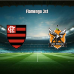 Flamengo U20 vence Nova Iguaçu U20 por 3 a 1 no Carioca