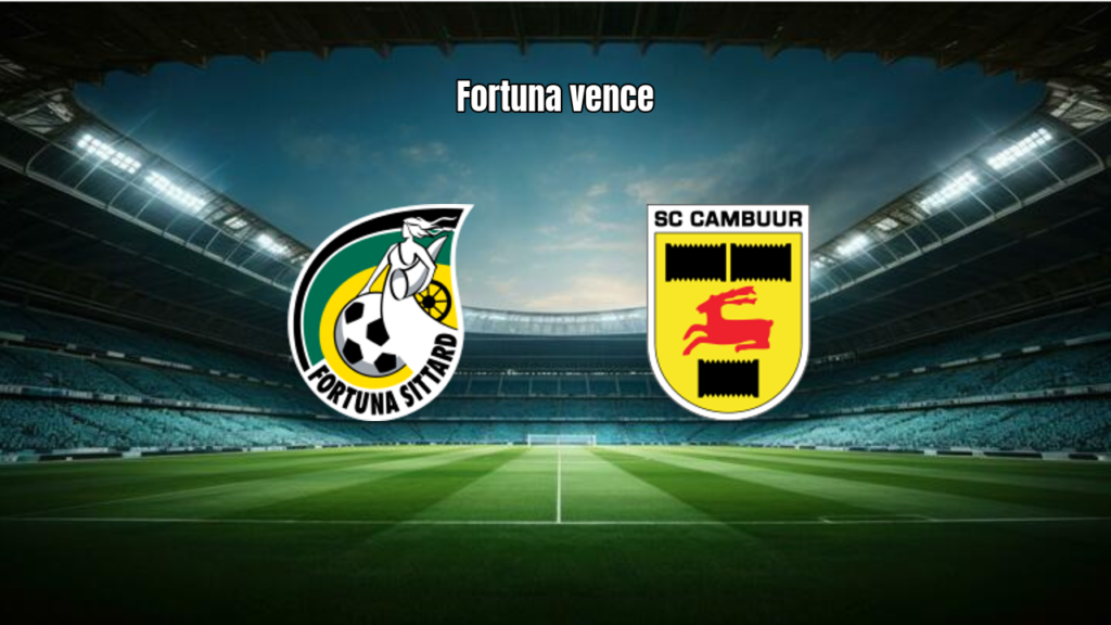 Fortuna Sittard vence Cambuur por 3 a 1 na Eredivisie