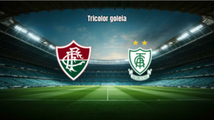Fluminense W goleia América Mineiro W por 4 a 1 em casa