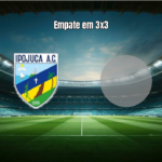 Ipojuca U20 3x3 1º de Maio U20: Empate eletrizante
