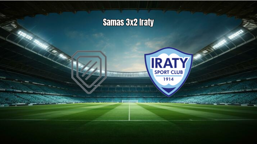 Samas vence Iraty por 3 a 2 e soma pontos no Paranaense