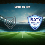 Samas vence Iraty por 3 a 2 e soma pontos no Paranaense