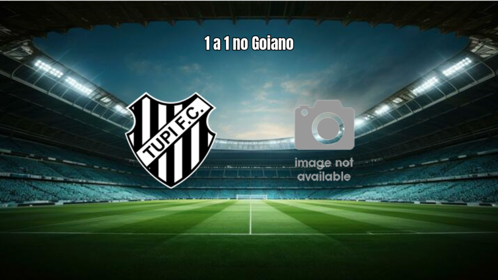 Tupy FC 1x1 Mineiros: duelo equilibrado pelo Goiano 2