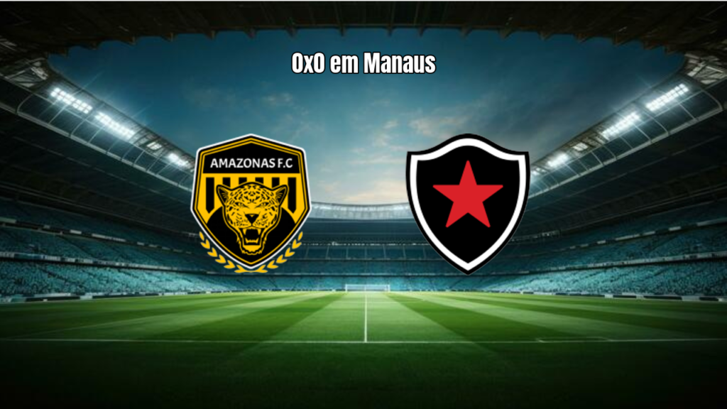 Amazonas 0x0 Botafogo PB: empate sem gols na Série C