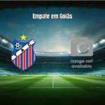 Trindade e Crixás EC empatam em 1 a 1 pelo Goiano