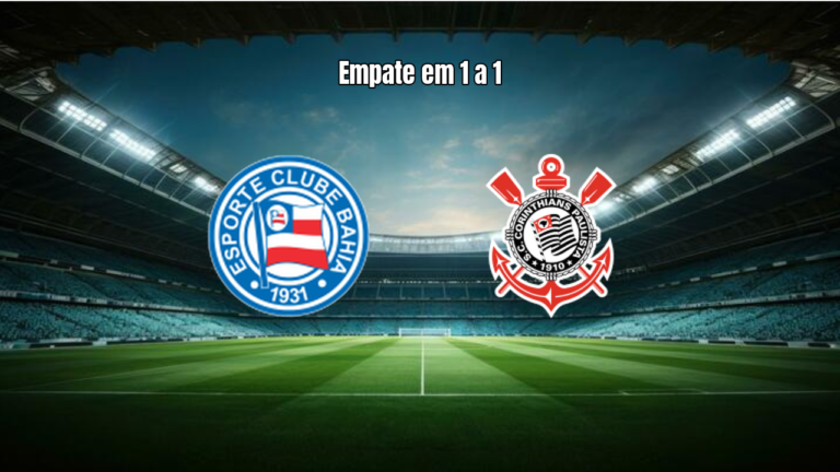 Bahia W 1x1 Corinthians W: empate no Brasileirão Feminino