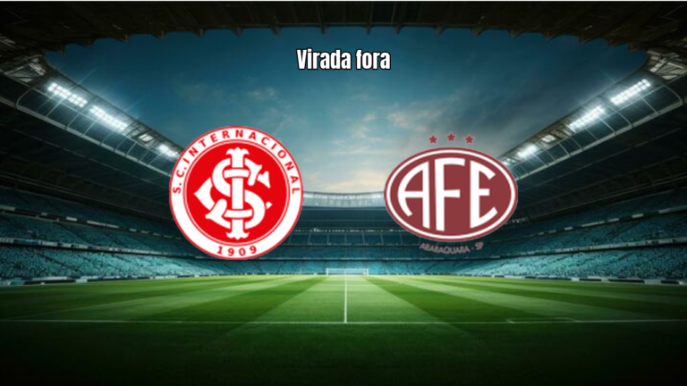Internacional RS W 1x2 Ferroviária W: Virada Importante
