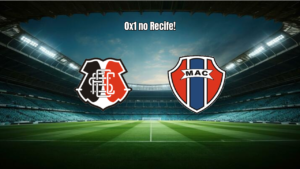 Santa Cruz 0x1 Maranhão: vitória fora de casa na Série C