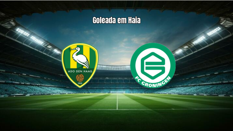 Groningen goleia ADO Den Haag por 4 a 1 na Eredivisie