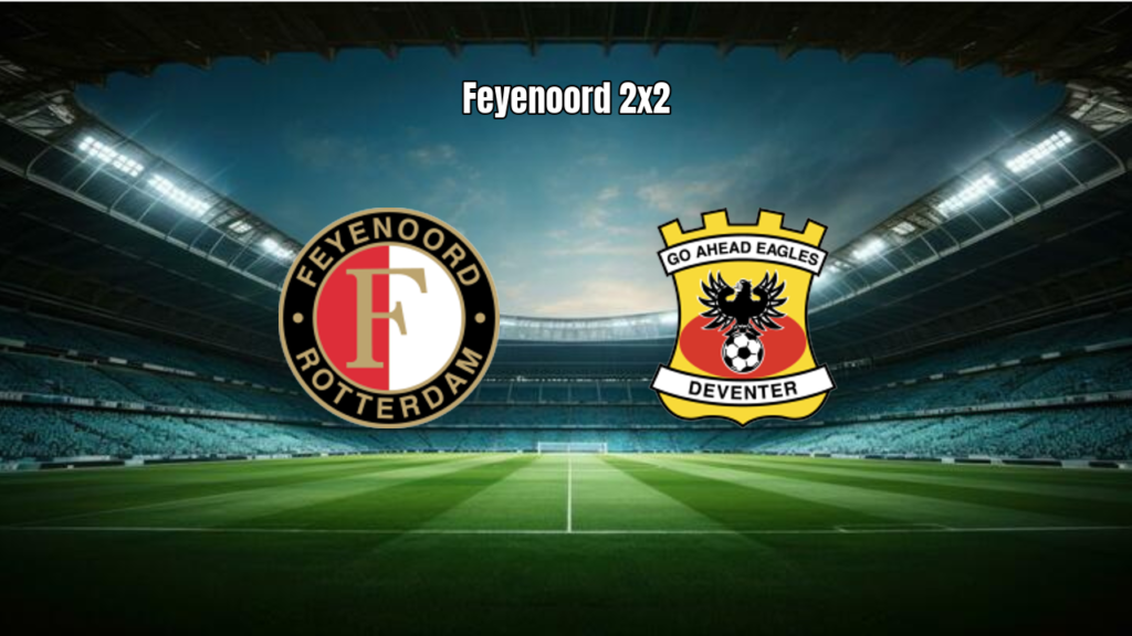 Feyenoord 2 x 2 Go Ahead Eagles: Destaques da Partida