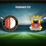 Feyenoord 2 x 2 Go Ahead Eagles: Destaques da Partida