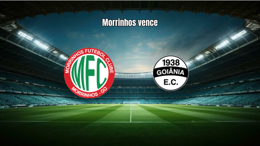 Morrinhos vence Goiânia por 2 a 0 e se destaca no Goiano 2