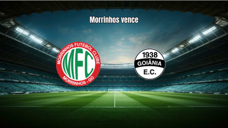 Morrinhos vence Goiânia por 2 a 0 e se destaca no Goiano 2